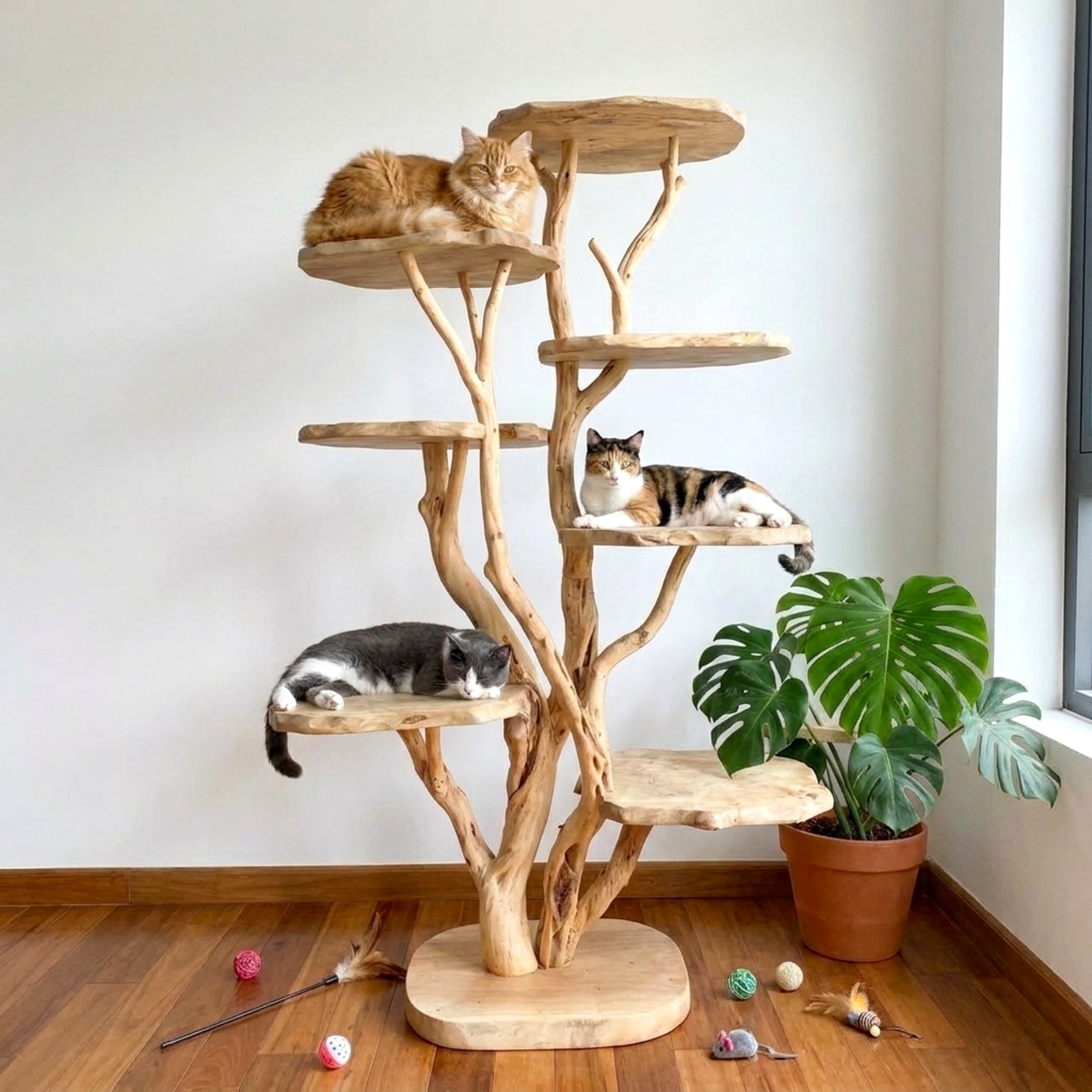 Cat Tree Shelves