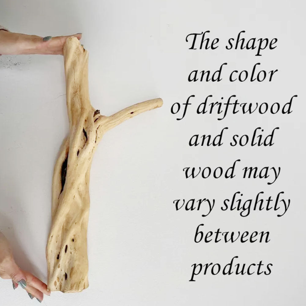 Natural Wood Cat Tree with Sisal Scratching Posts