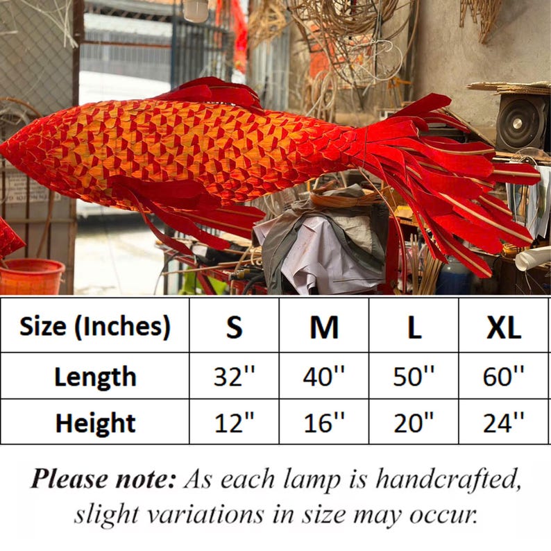 Red wood veneer fish ceiling light fish shape chandelier lighting