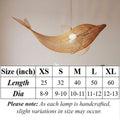 Dolphin rattan ceiling light shape chandelier lighting decoration