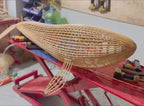 Dolphin rattan ceiling light shape chandelier lighting decoration