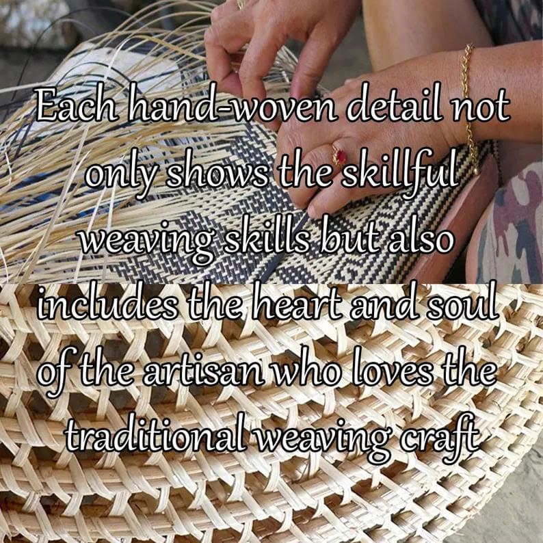 Rustic cone rattan ceiling light kitchen island decor