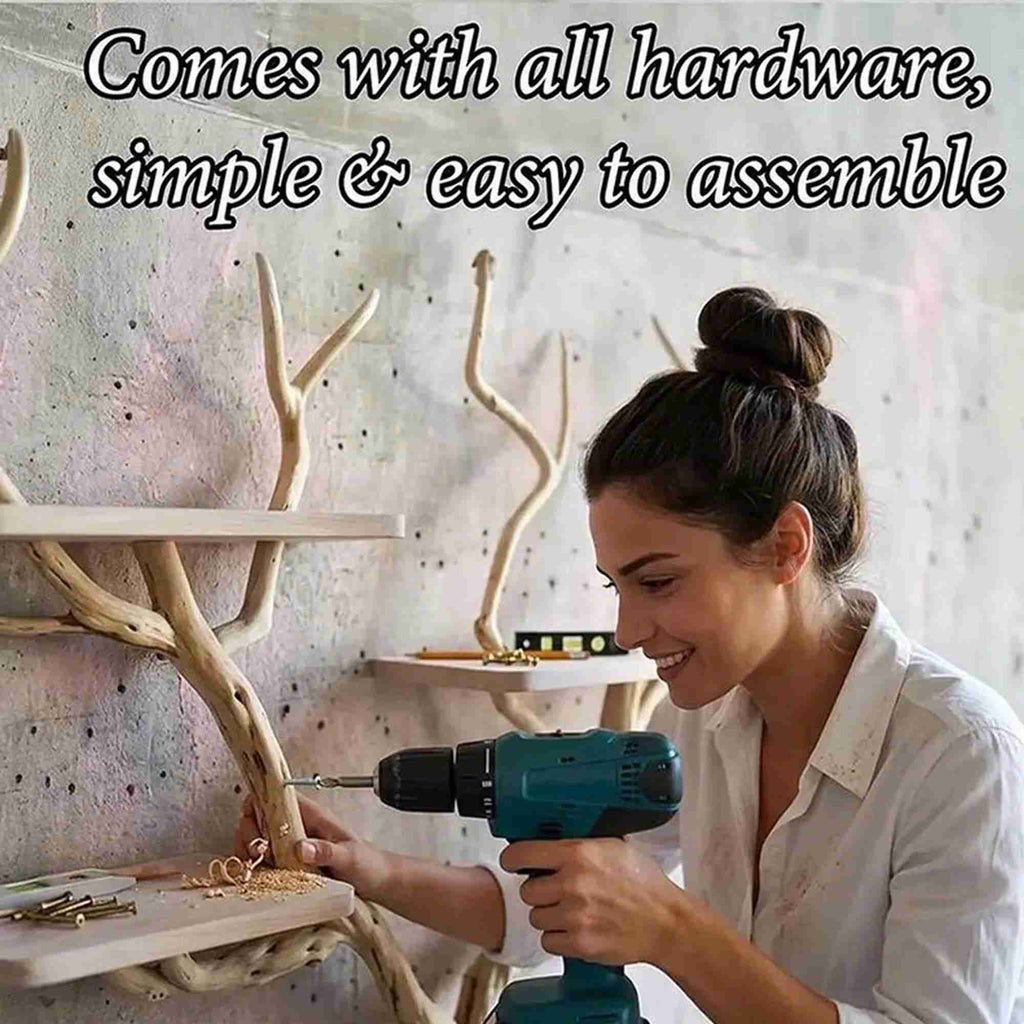 Unique Tree floor branch book shelves decor easy to assembly