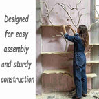 Unique Tree floor branch book shelves decor easy to assembly